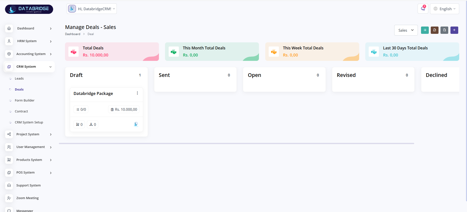 CRM System Image